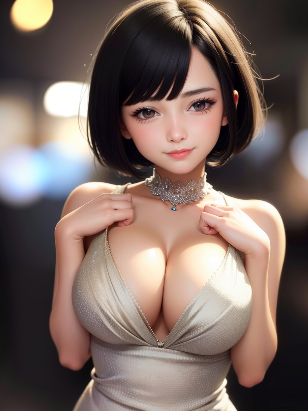 このドレスで大丈夫かな？