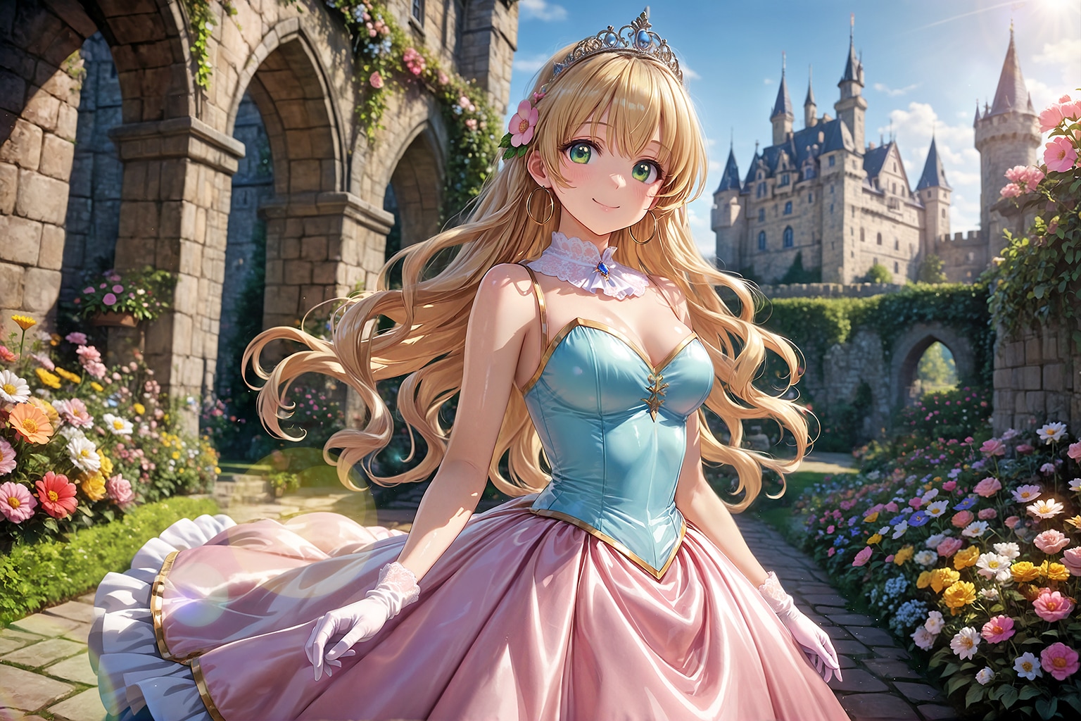 ロイヤルガーデン | の人気AIイラスト・グラビア