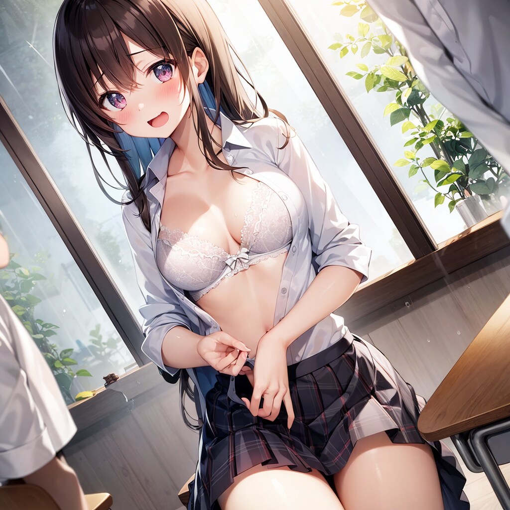朝一番のラッキースケベ