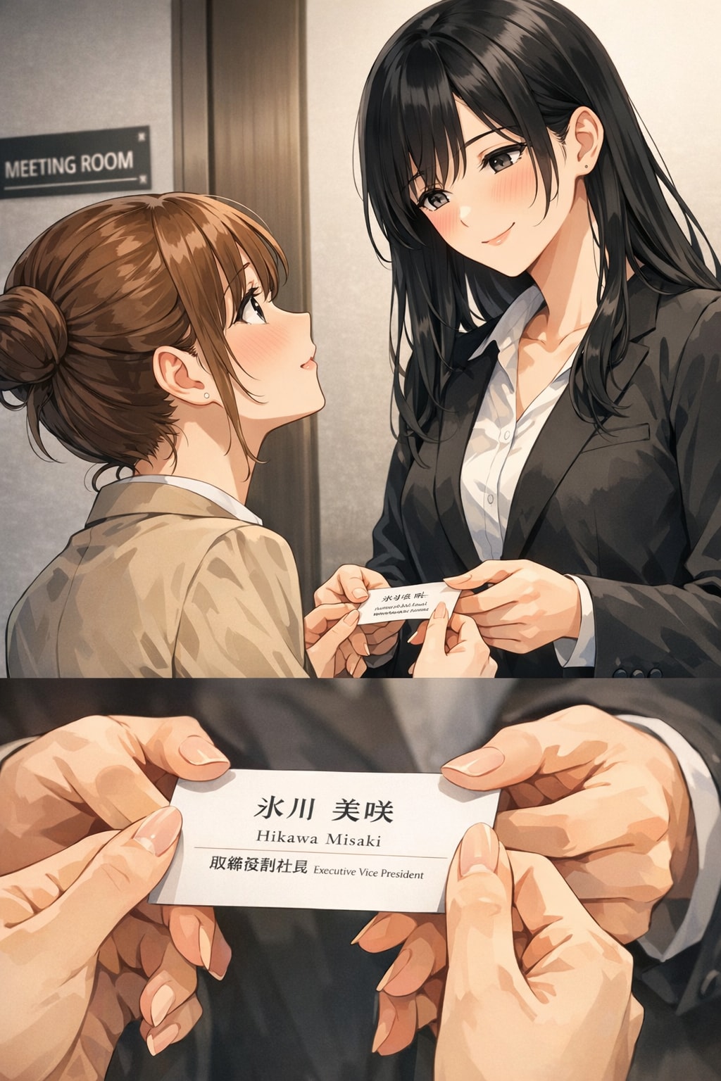 私の名前よ。（名刺の日）