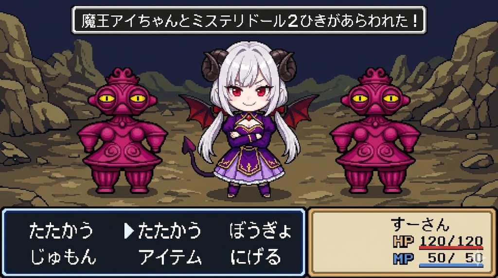 紫魔王のアイちゃん