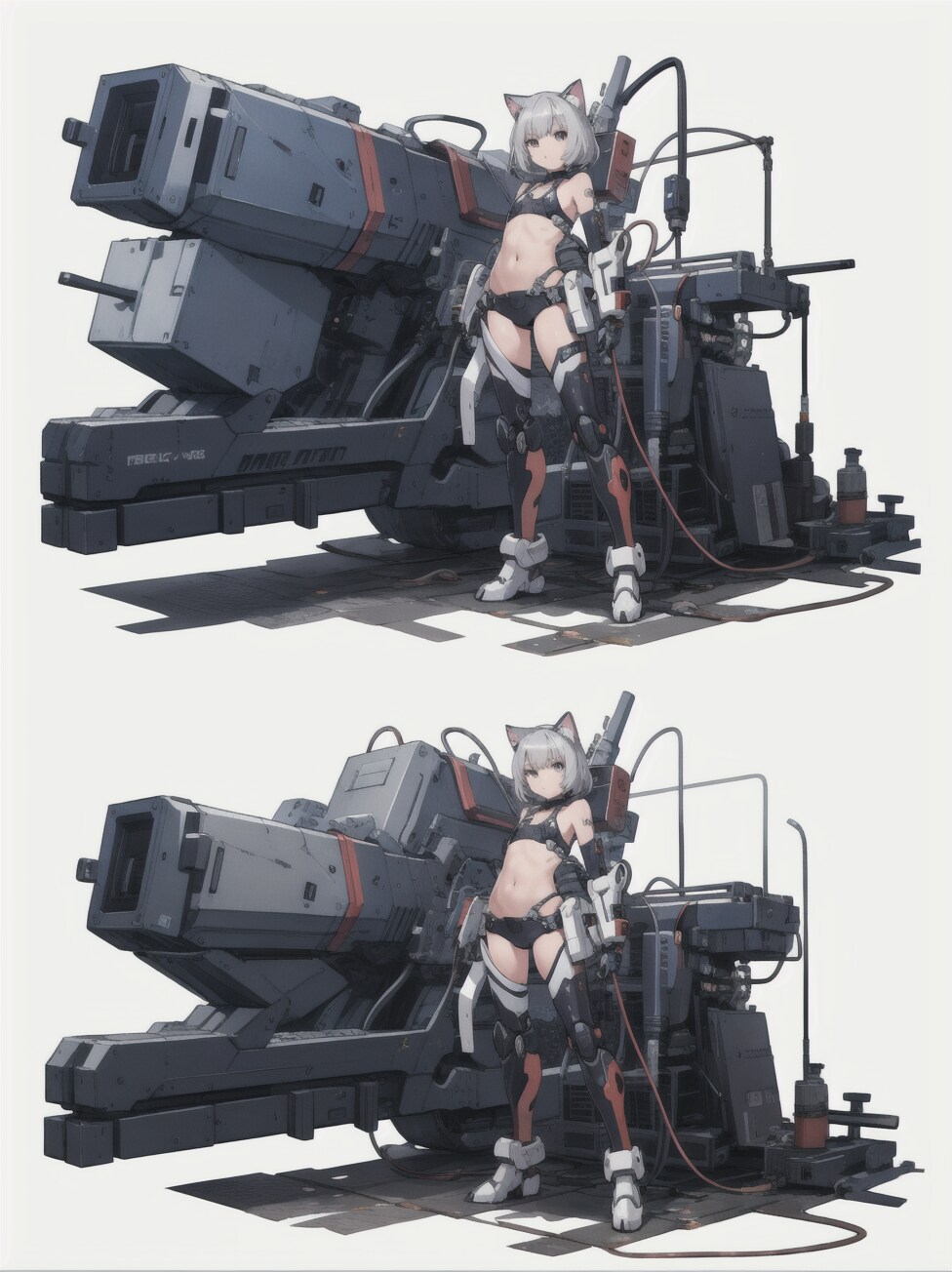 メカ娘　８ | の人気AIイラスト・グラビア