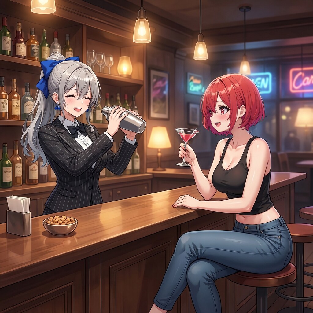 香澄さんのバーで