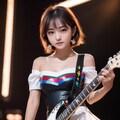 ガールズバンド　ギターリスト 3枚目