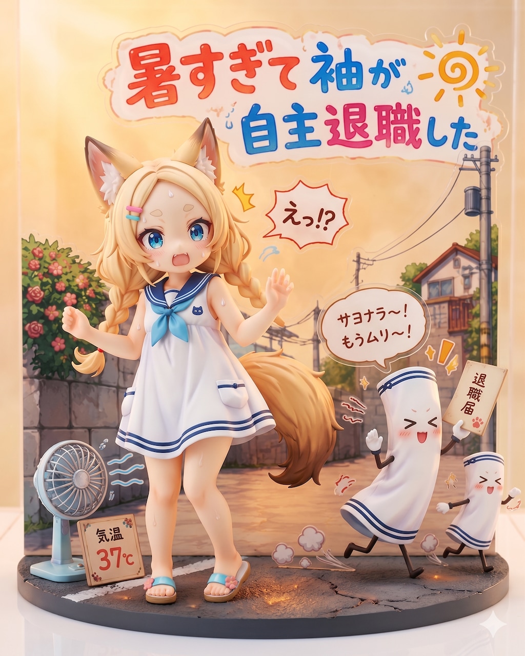 とある理由でノースリーブになりました。その理由とは？