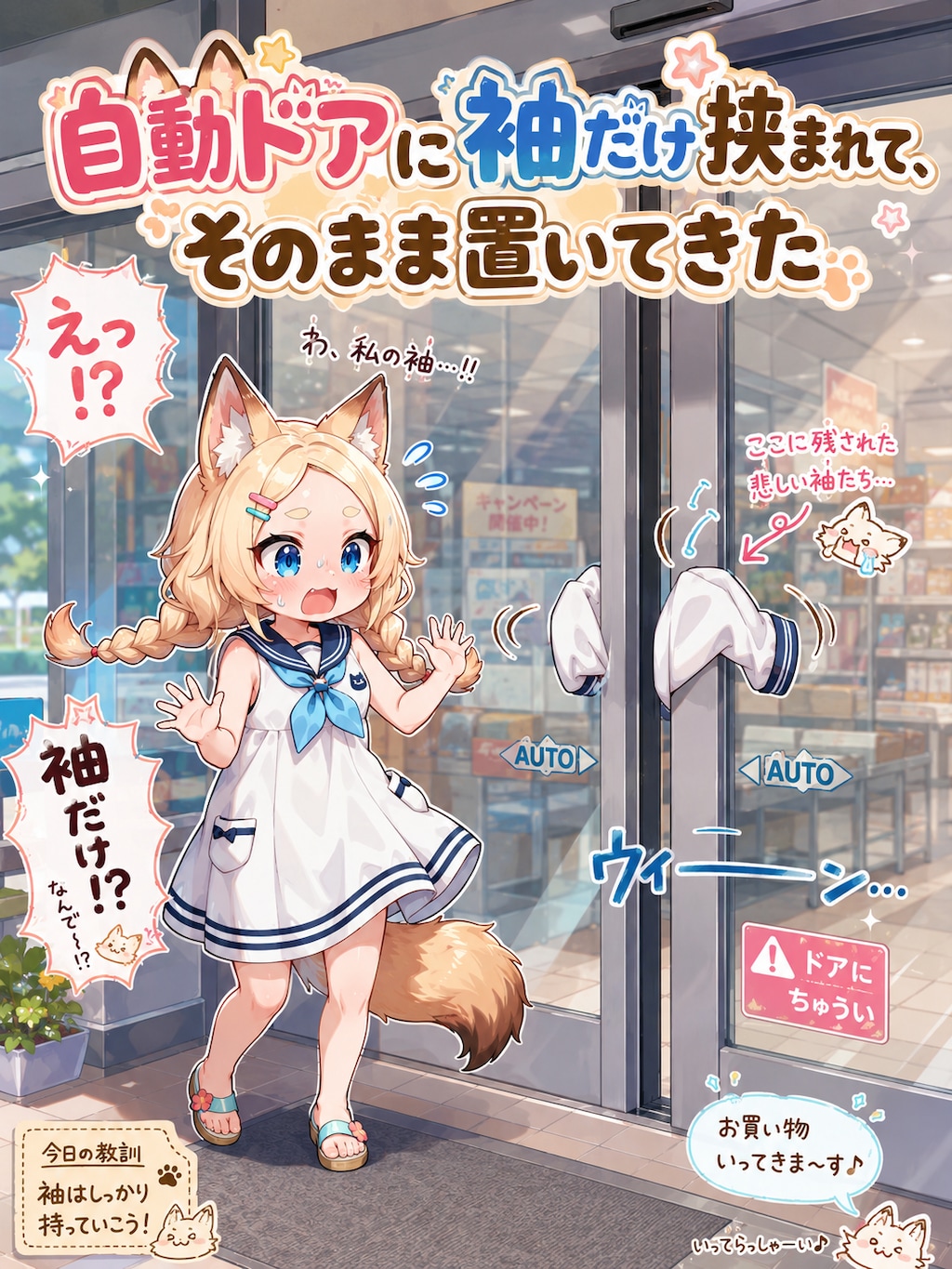 とある理由でノースリーブになりました。その理由とは？