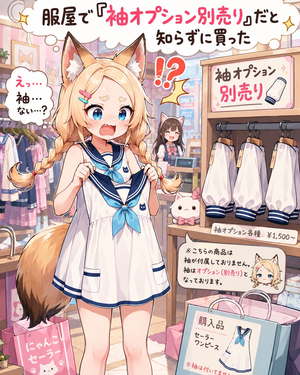 とある理由でノースリーブになりました。その理由とは？