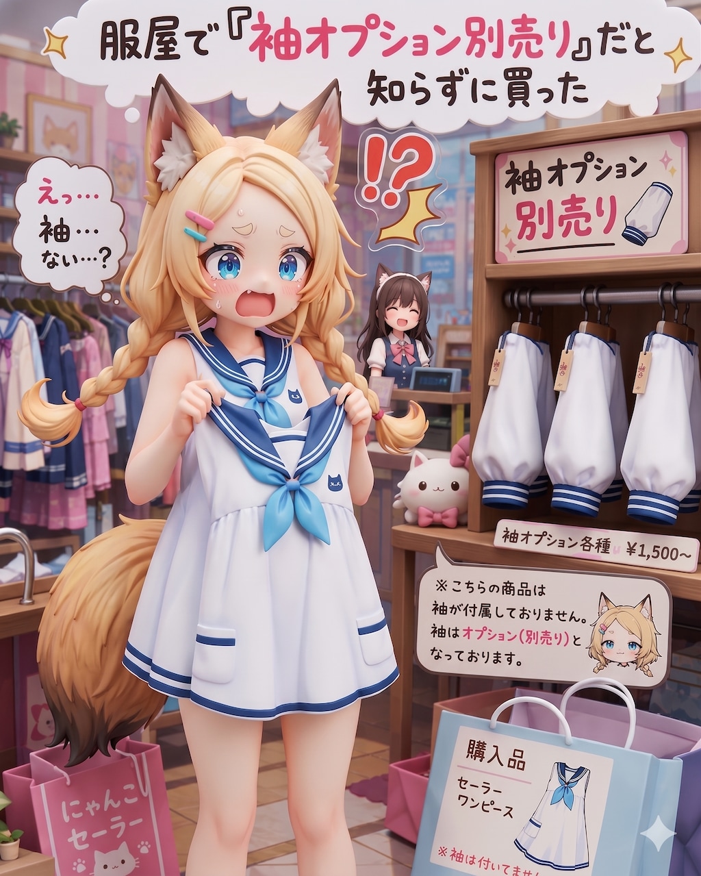 とある理由でノースリーブになりました。その理由とは？