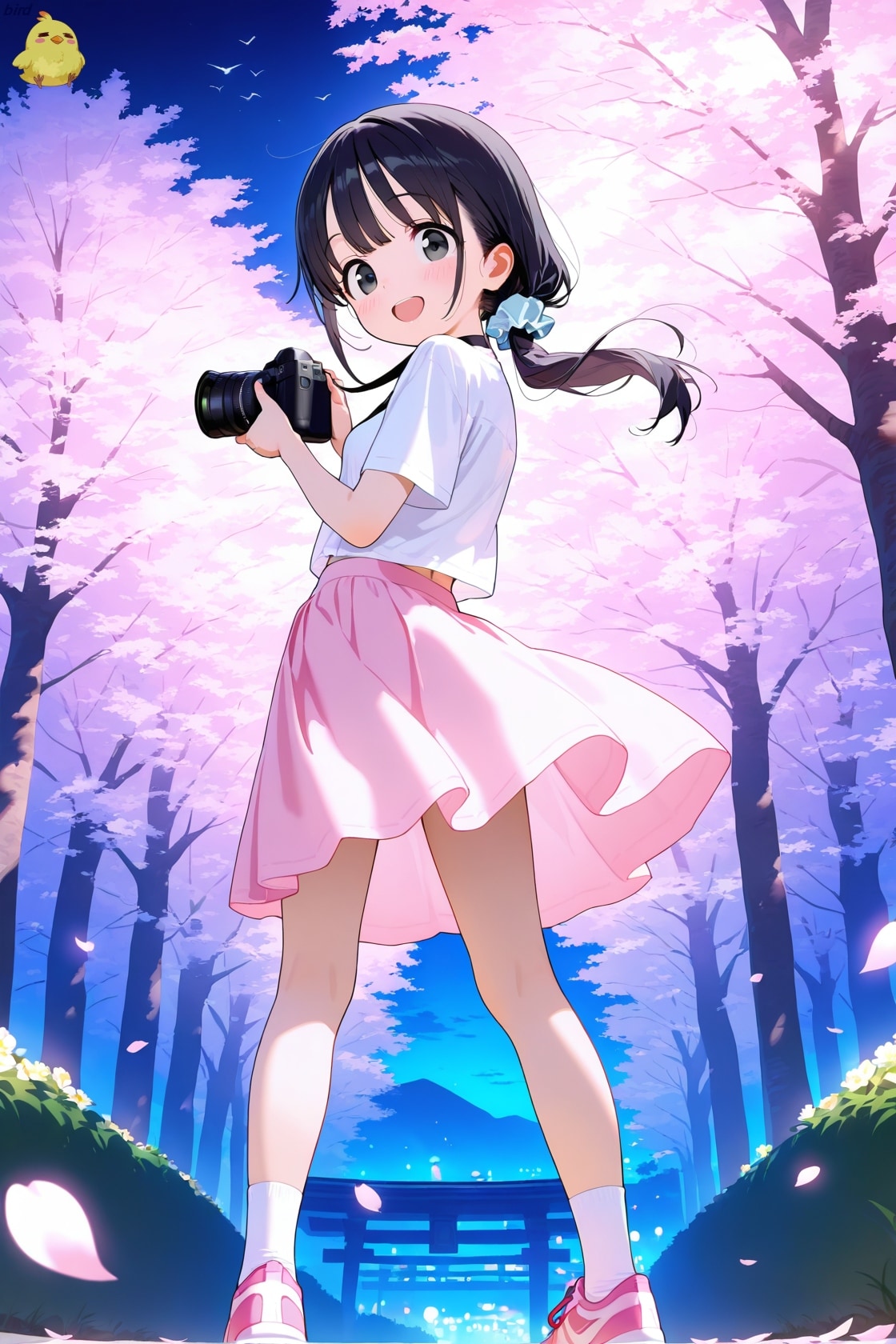 桜の撮影！ | の人気AIイラスト・グラビア