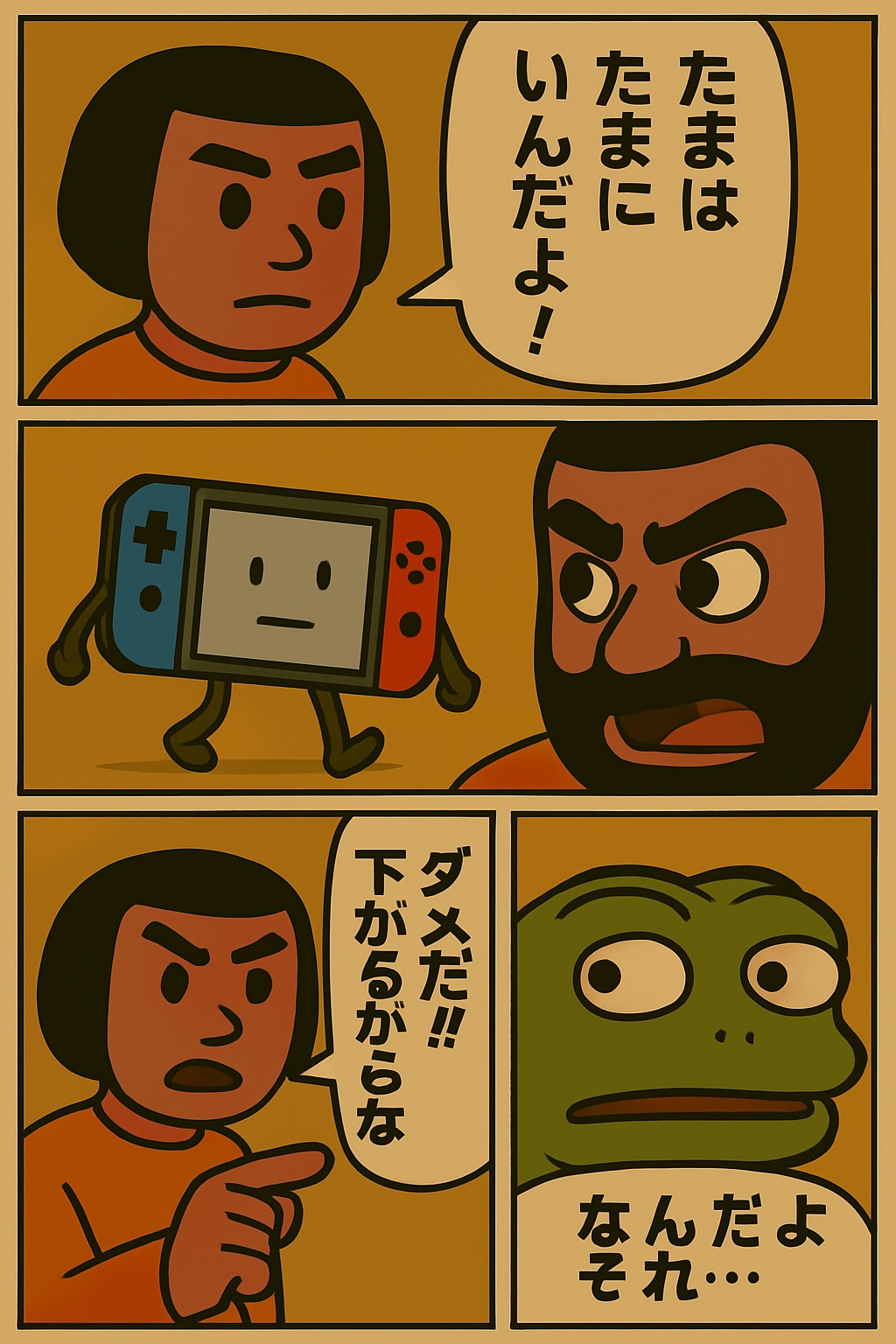 任■堂ゲーム機をくにへかえす