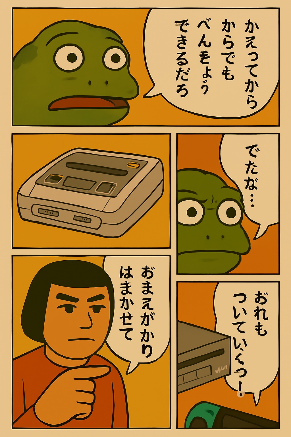 任■堂ゲーム機をくにへかえす
