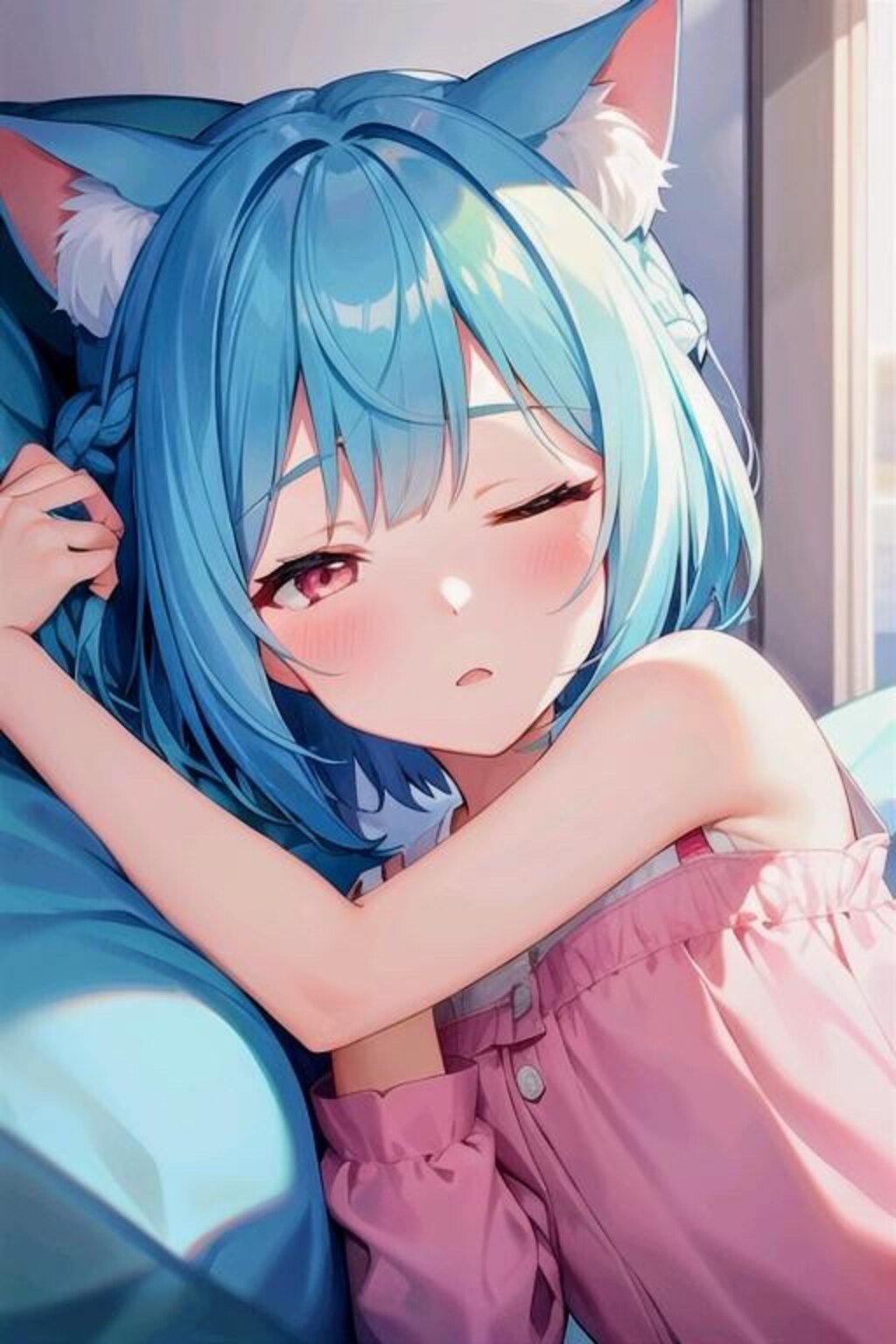 眠い2人