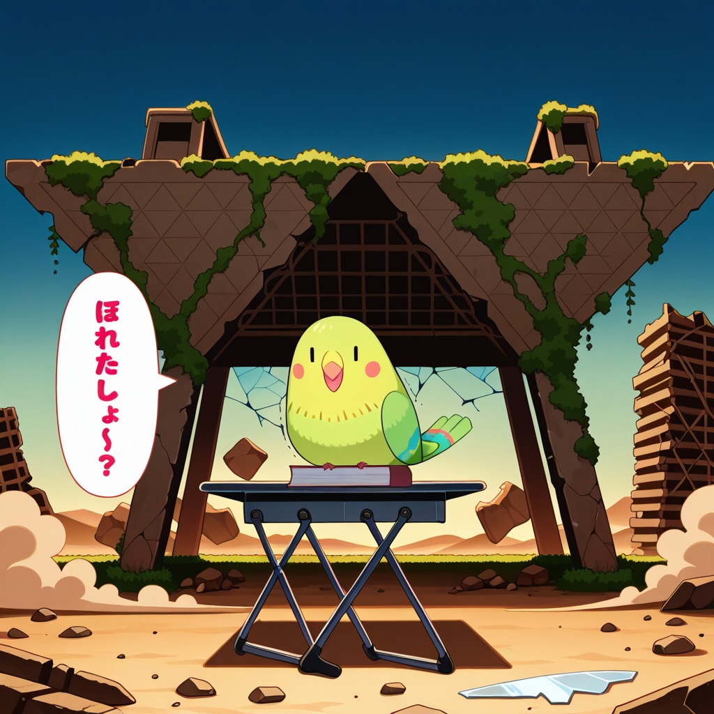 インコの終末の過ごし方 (W/end) after