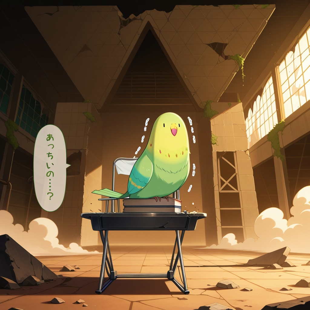 インコの終末の過ごし方 (W/end) after