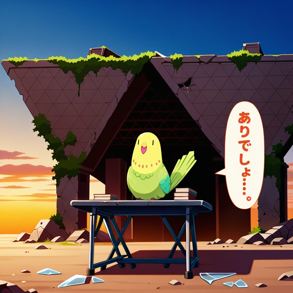 インコの終末の過ごし方 (W/end) after