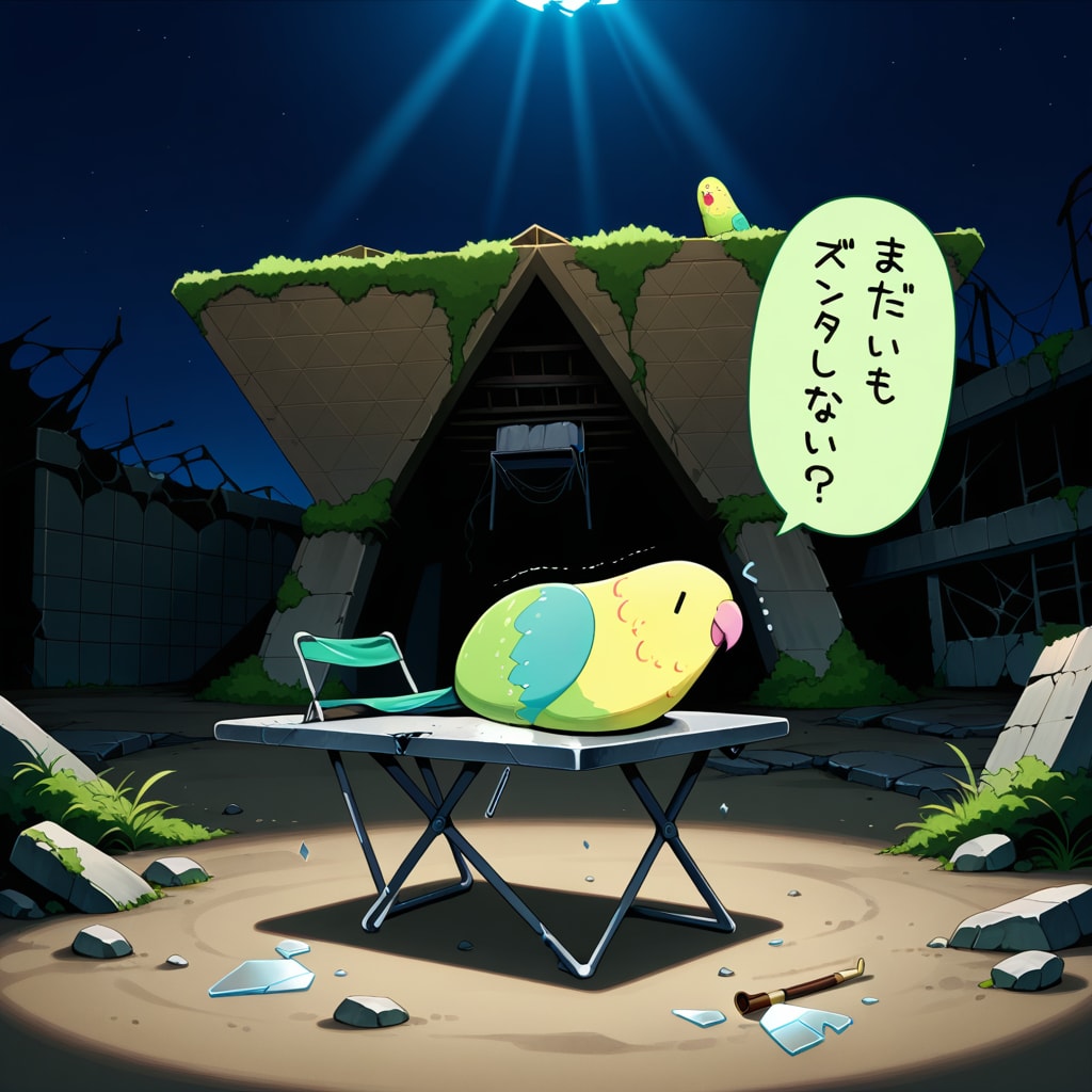 インコの終末の過ごし方 (W/end) after