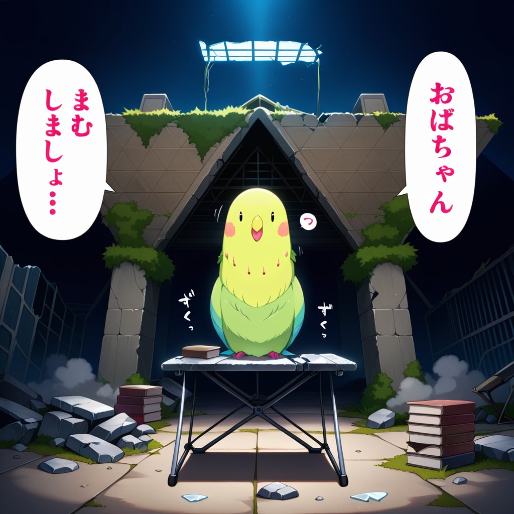 インコの終末の過ごし方 (W/end) after