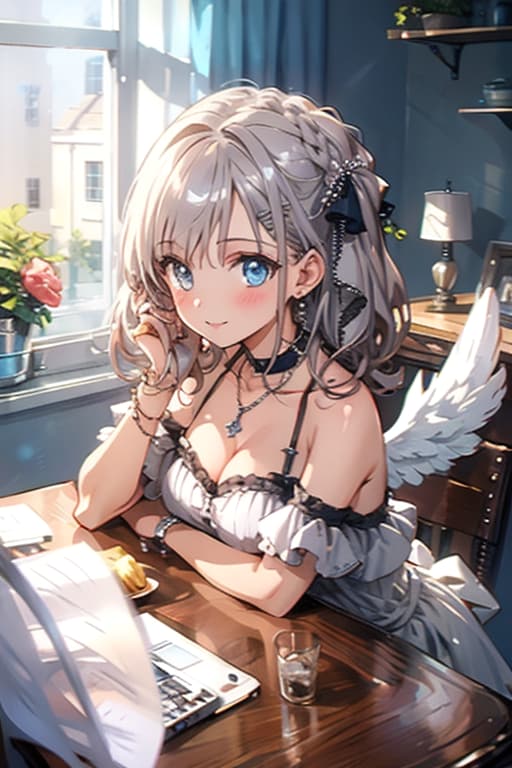 銀のエンゼル634 | の人気AIイラスト・グラビア