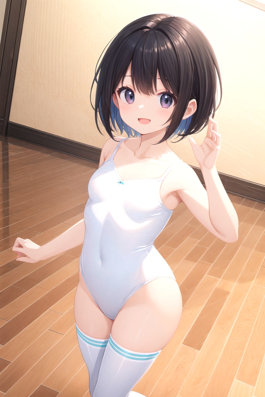 バレエスタジオにて