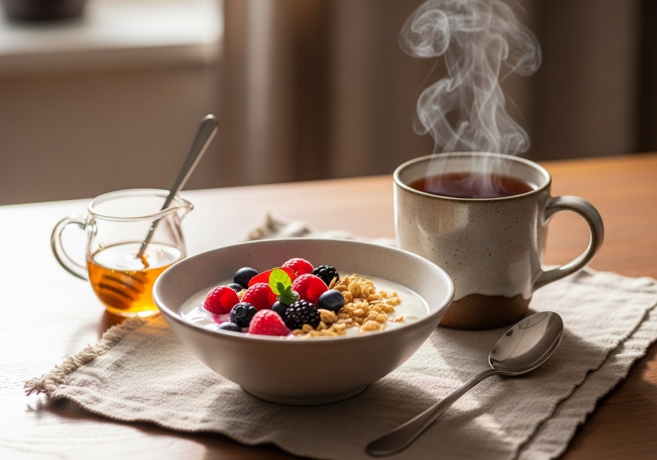 デザートのフルーツヨーグルト | の人気AIイラスト・グラビア