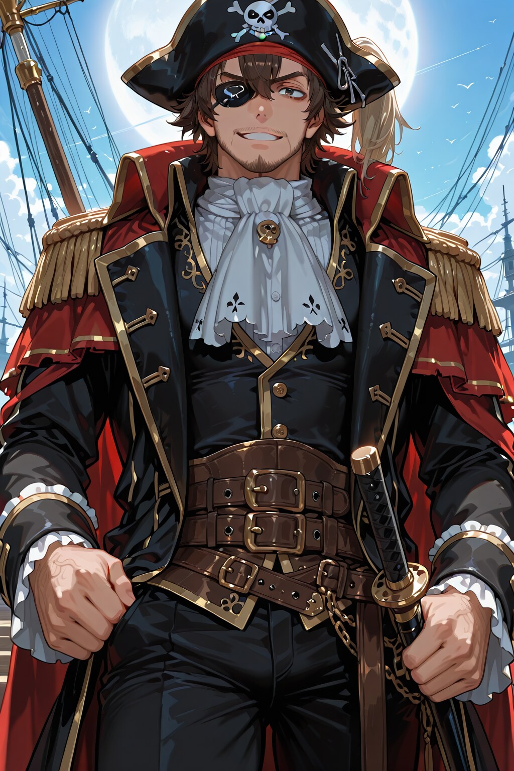海賊 | の人気AIイラスト・グラビア