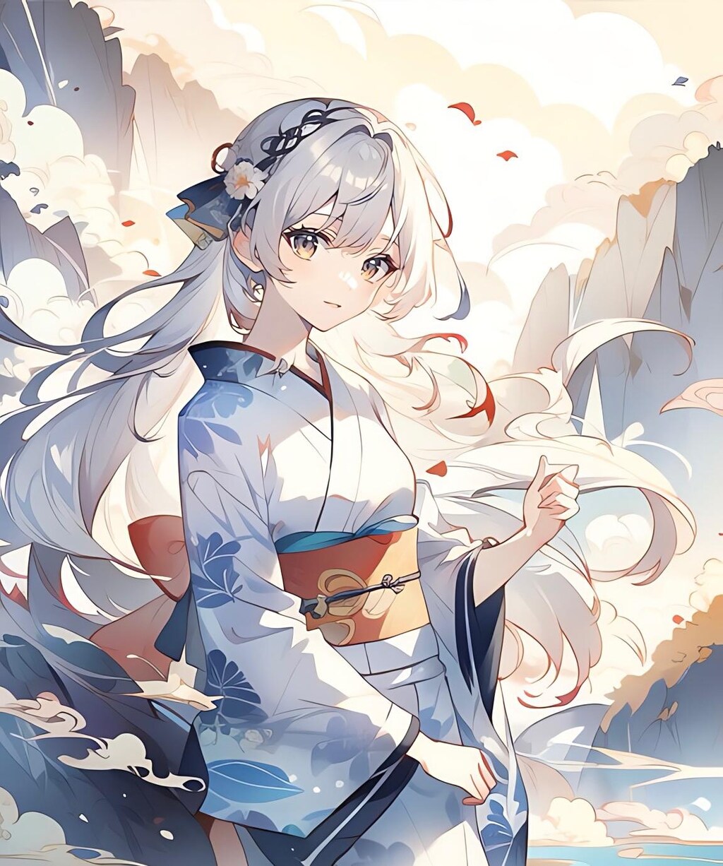 浴衣姿でお祭りに。