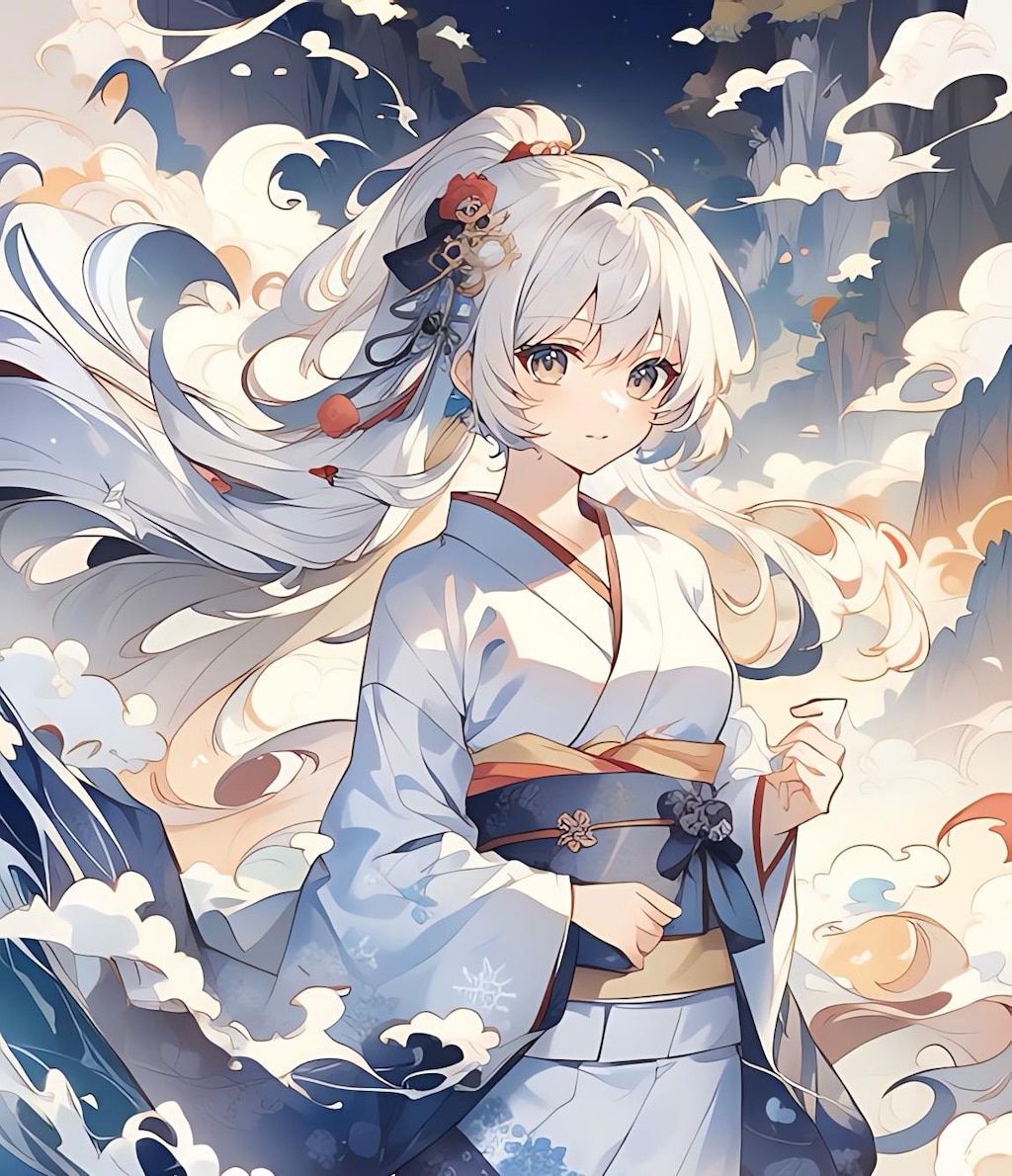 浴衣姿でお祭りに。