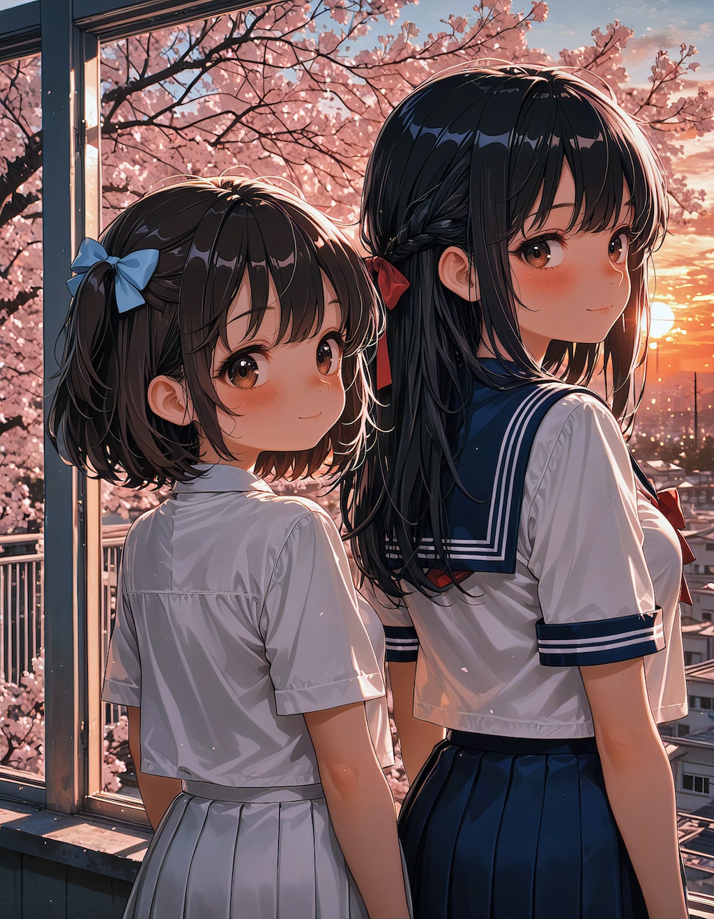 花綴りの少女たち ③ ― 桜夕暮れの約束 ―