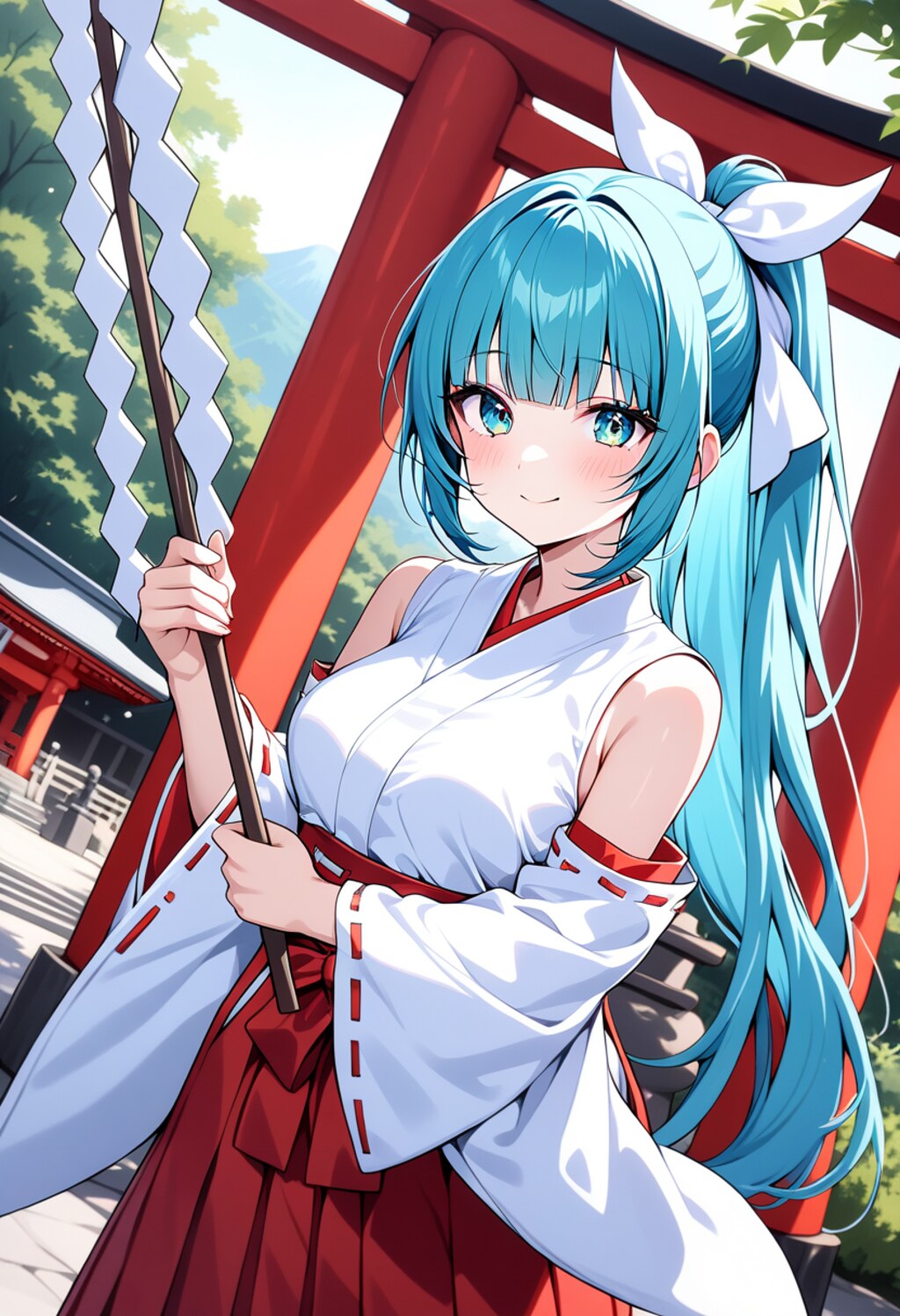 巫女なうちの子