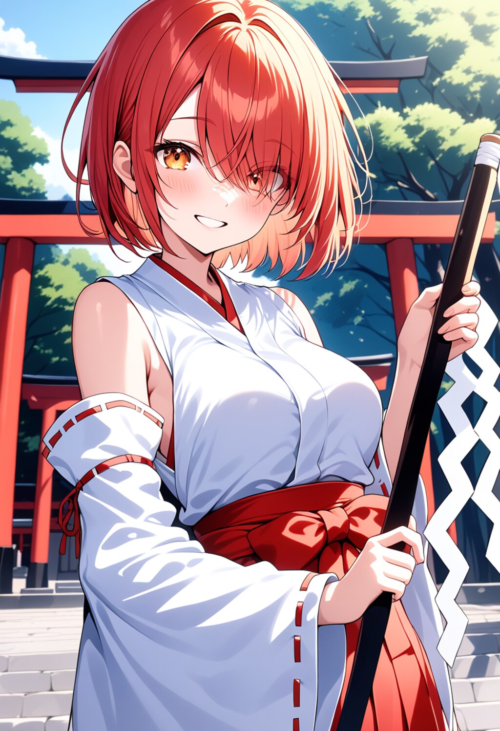 巫女なうちの子