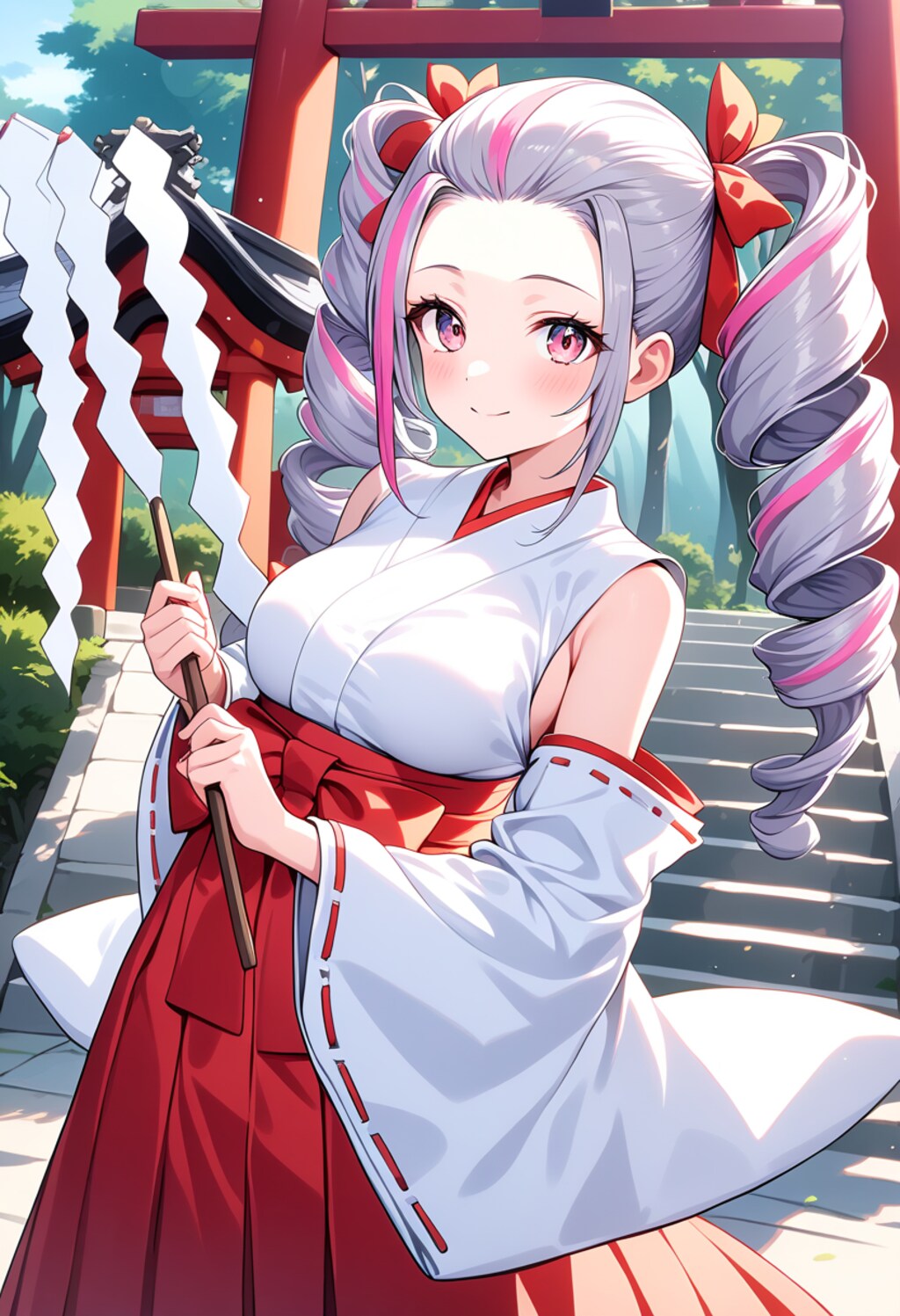 巫女なうちの子