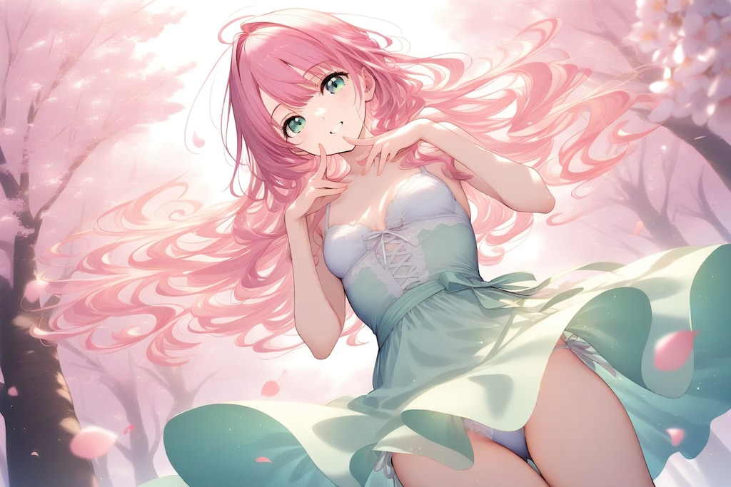 春色コーデ　予選落ち