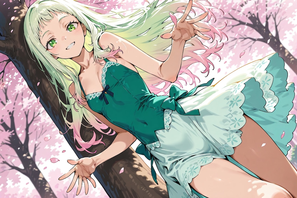 春色コーデ　予選落ち