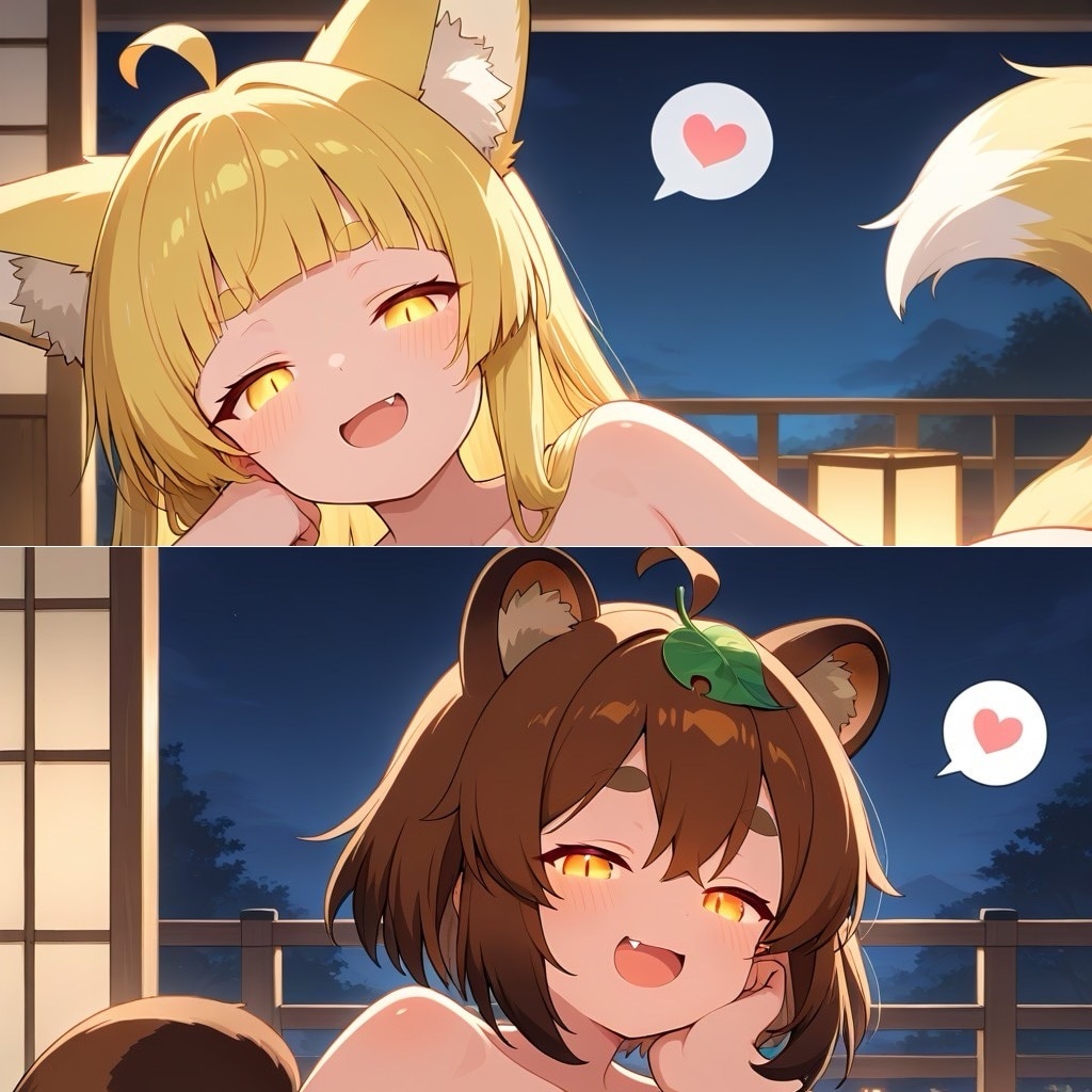 妖狐と化け狸