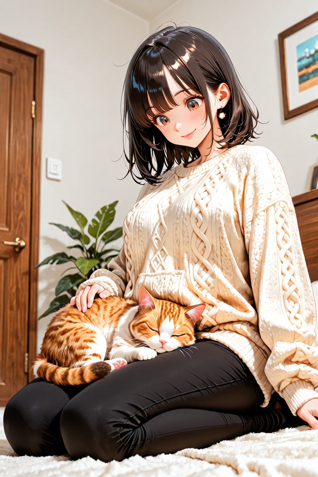 女の子とにゃんこ　その５