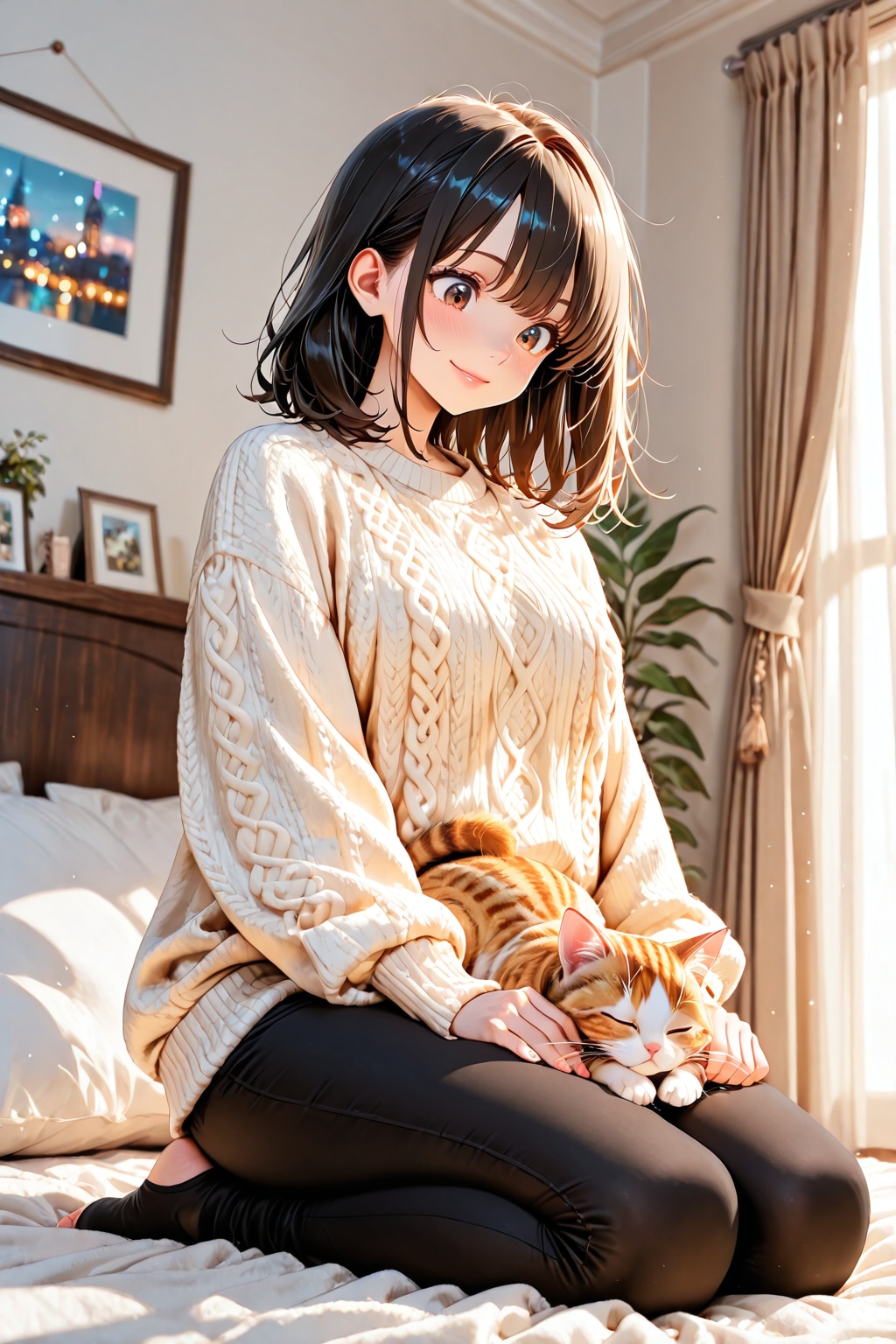 女の子とにゃんこ　その５