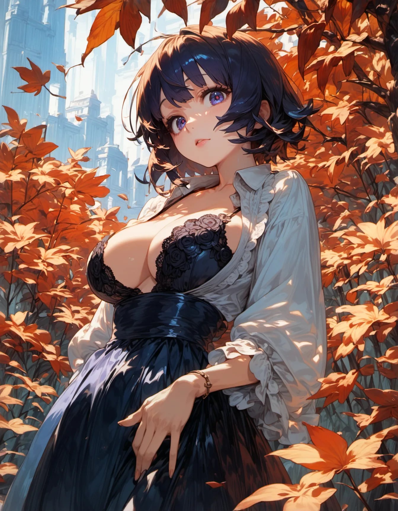 Autumn in Midnight Blue