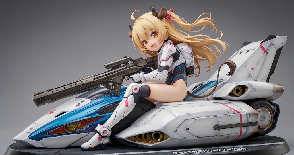 ケモミミ限定パワードスーツ企画のバナー試作