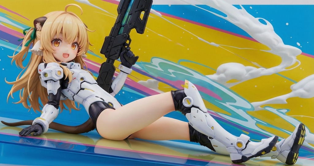 ケモミミ限定パワードスーツ企画のバナー試作