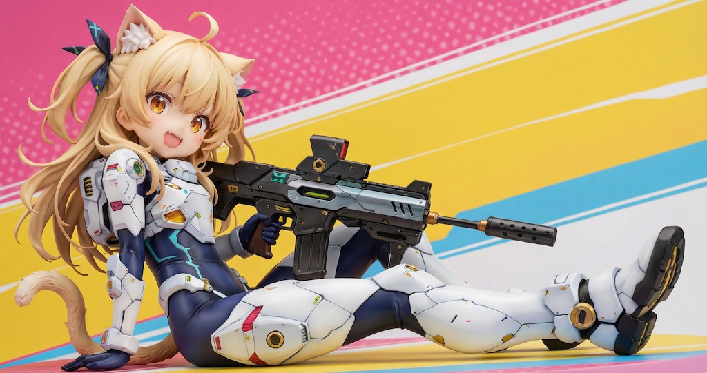 ケモミミ限定パワードスーツ企画のバナー試作