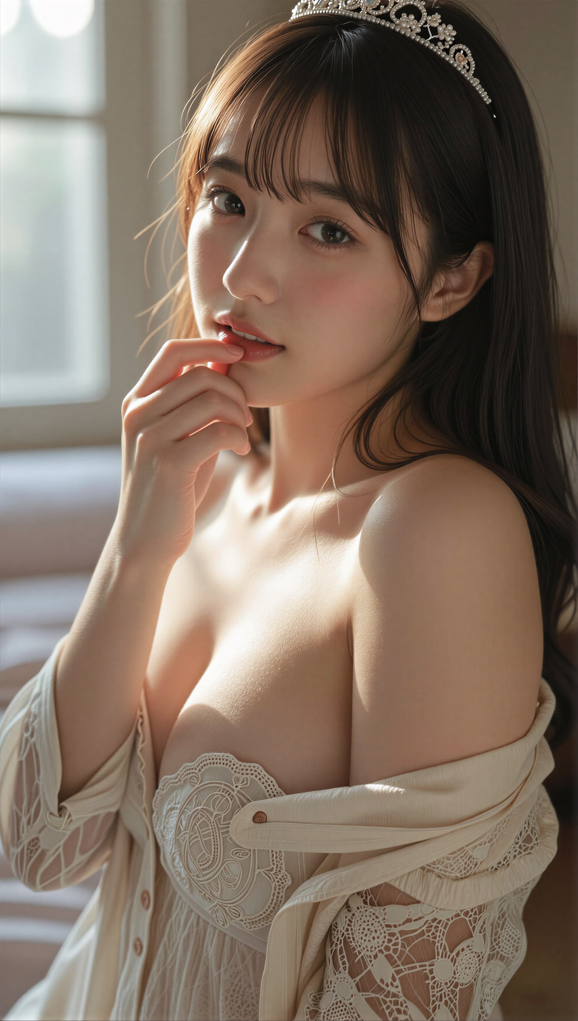 ベッドルームのお姫様