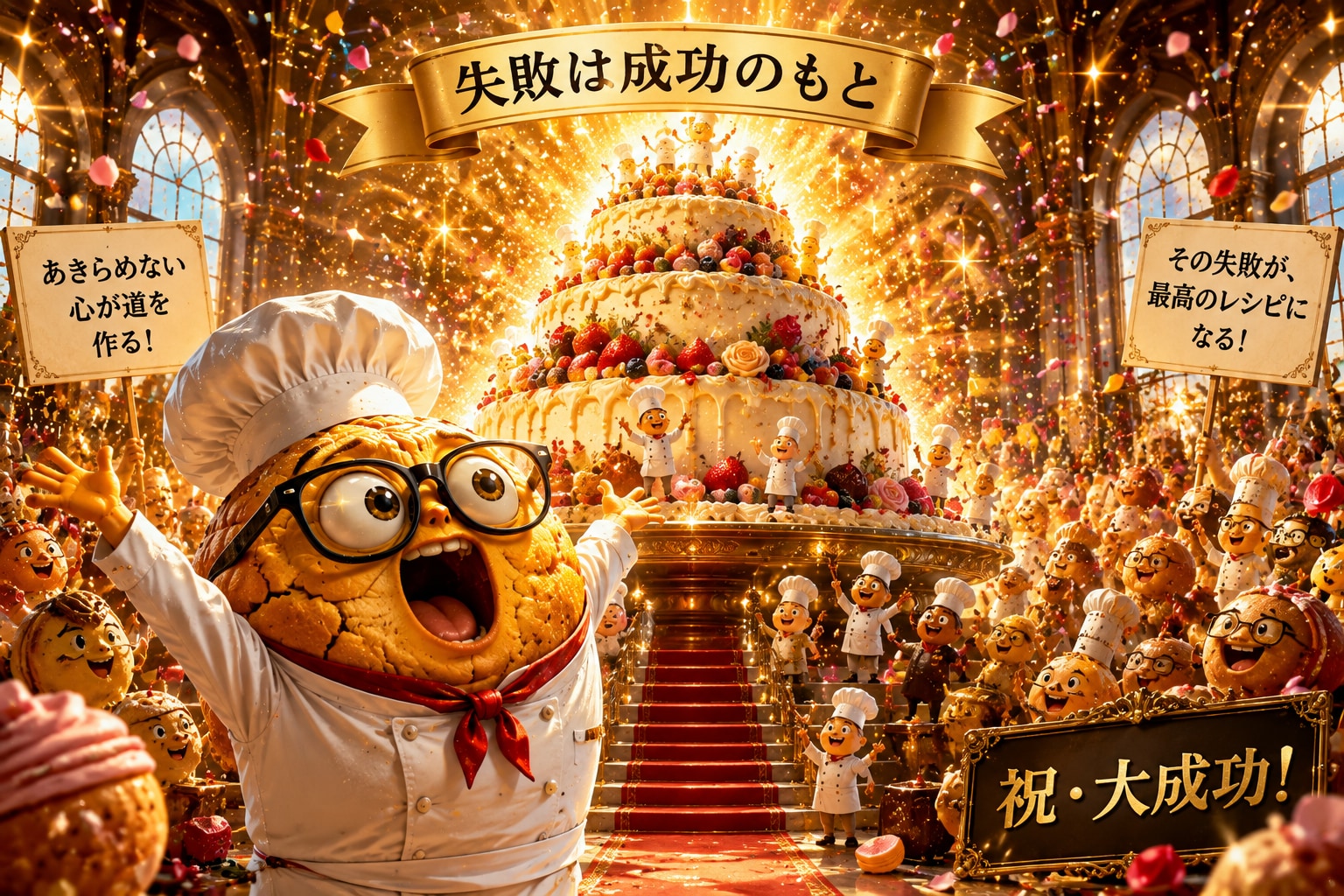 失敗は成功のもと 三部作 3　〜大成功〜