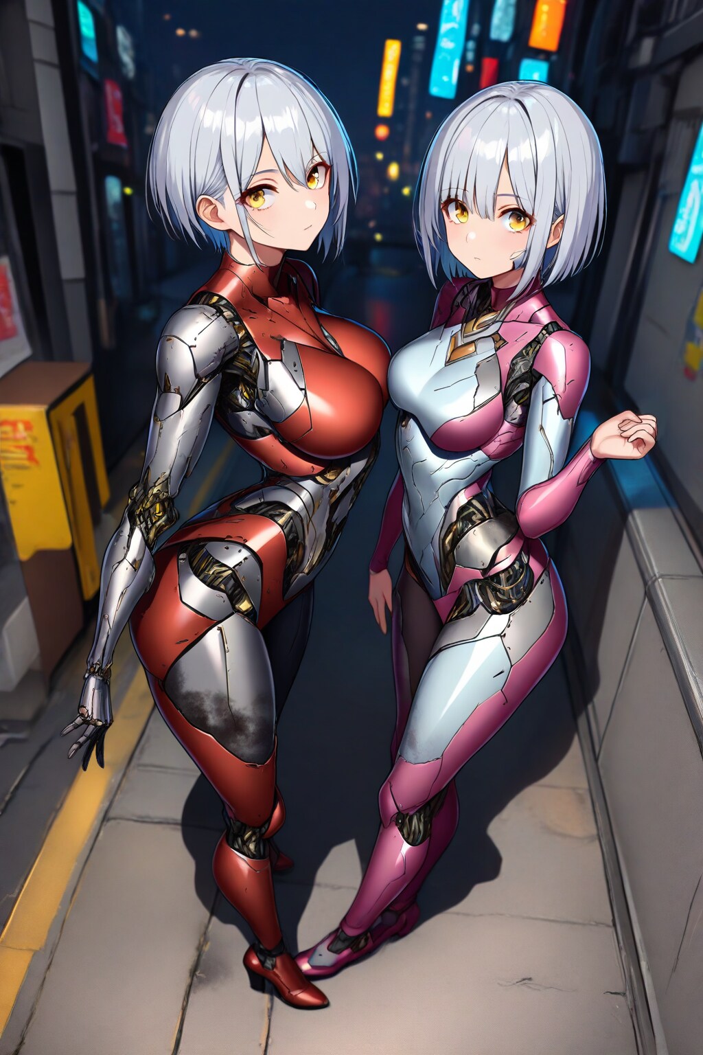 ちちぷい生成メカ娘　素体二人3