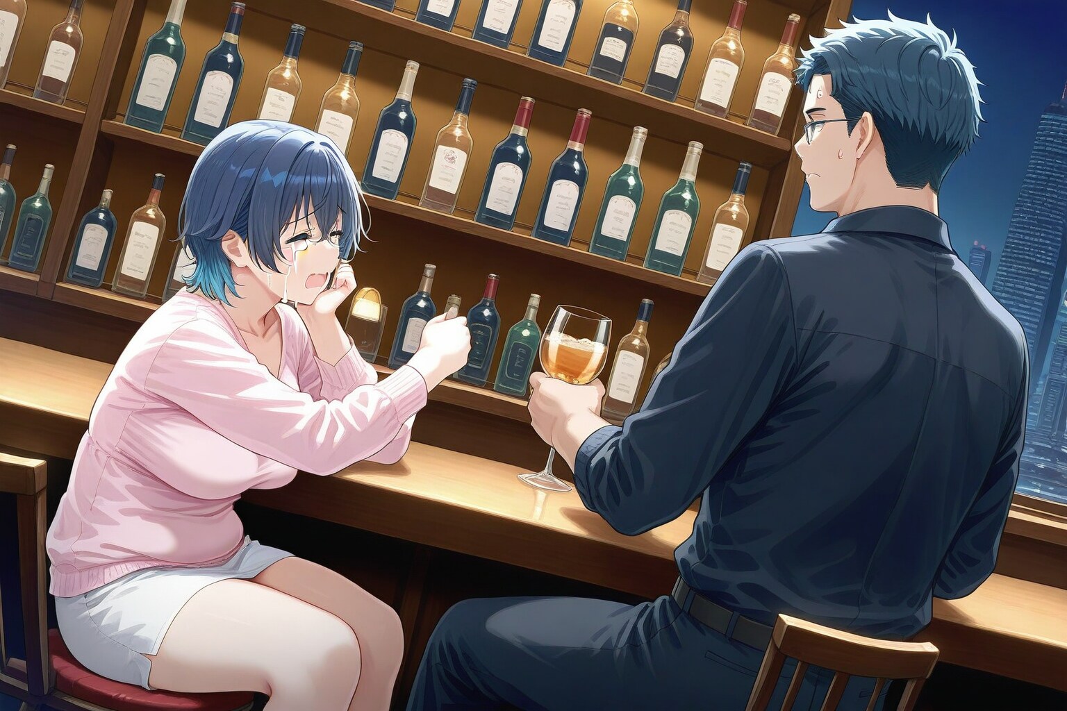 水野亜美に怪しい影2 | の人気AIイラスト・グラビア