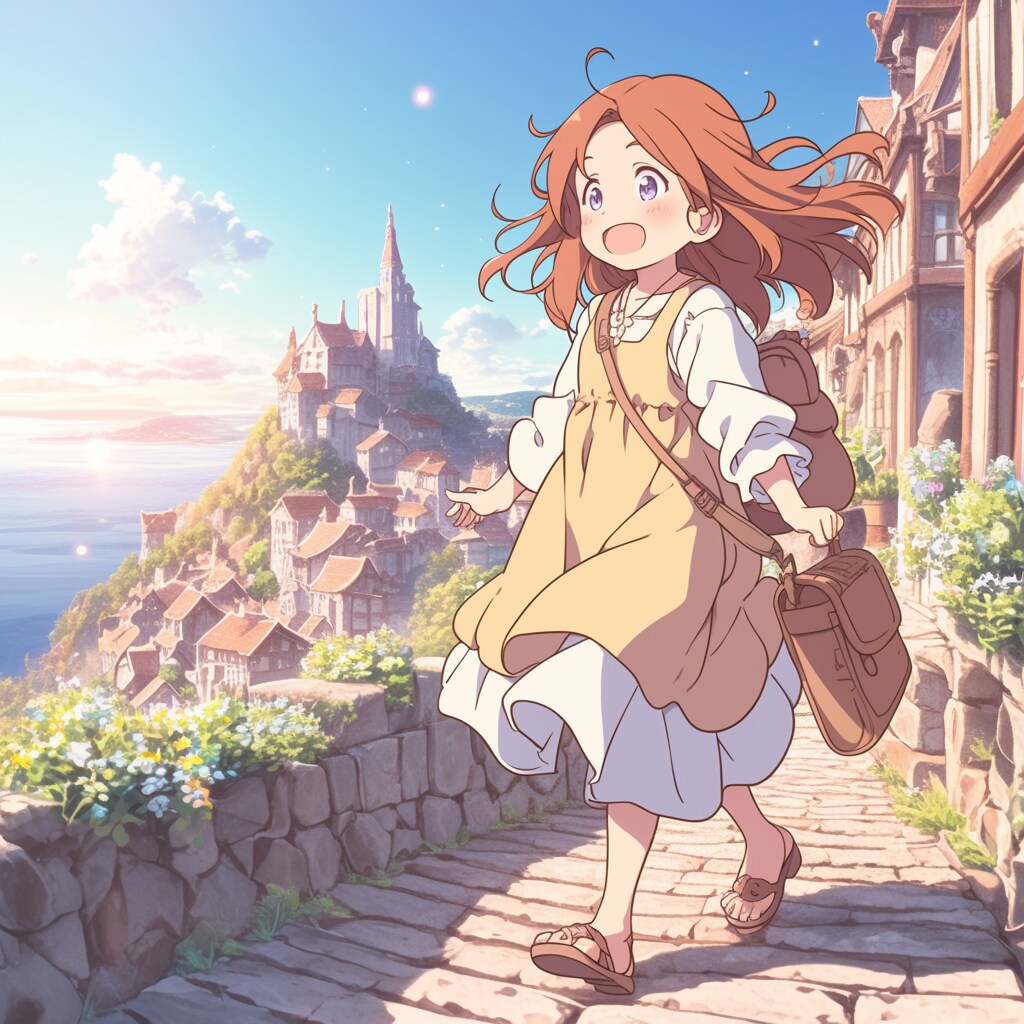 街と女の子 Town and Girls