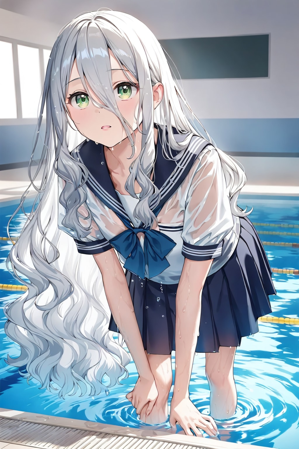 だって・・涼しいんだもん！