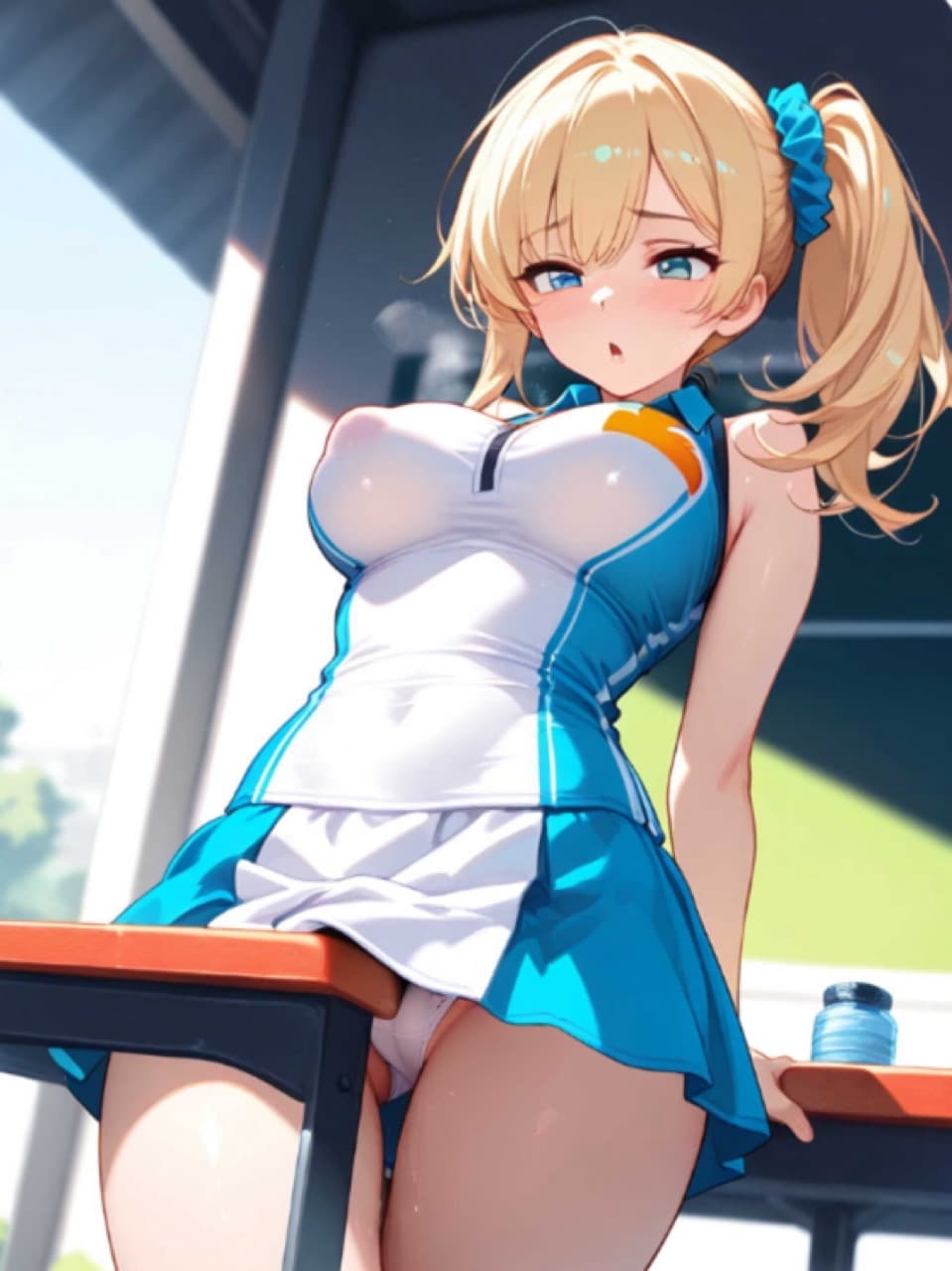 机の高さが微妙に。でもこのもどかしさが❤️