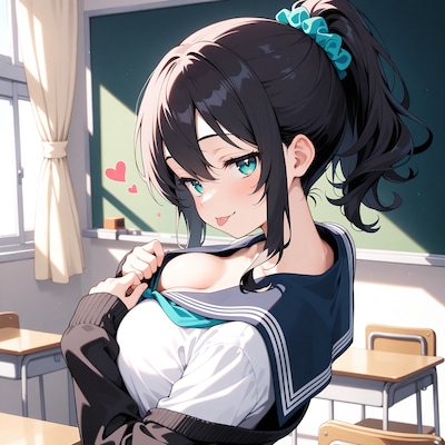 どこ見てるの?エッチ!