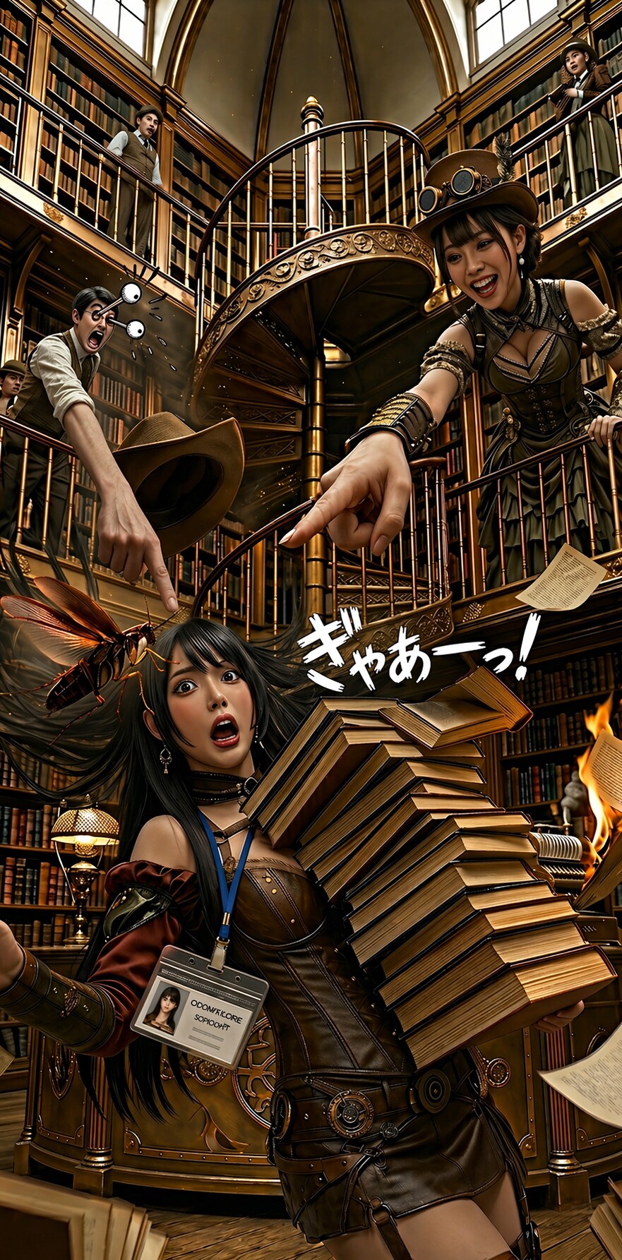 書架G案件 | の人気AIイラスト・グラビア