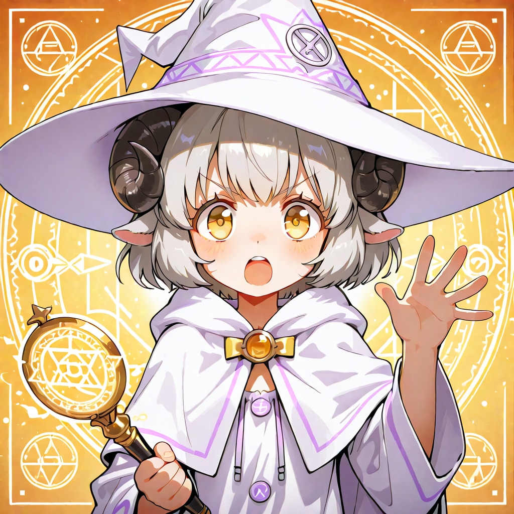 魔法使いになったメイちゃん